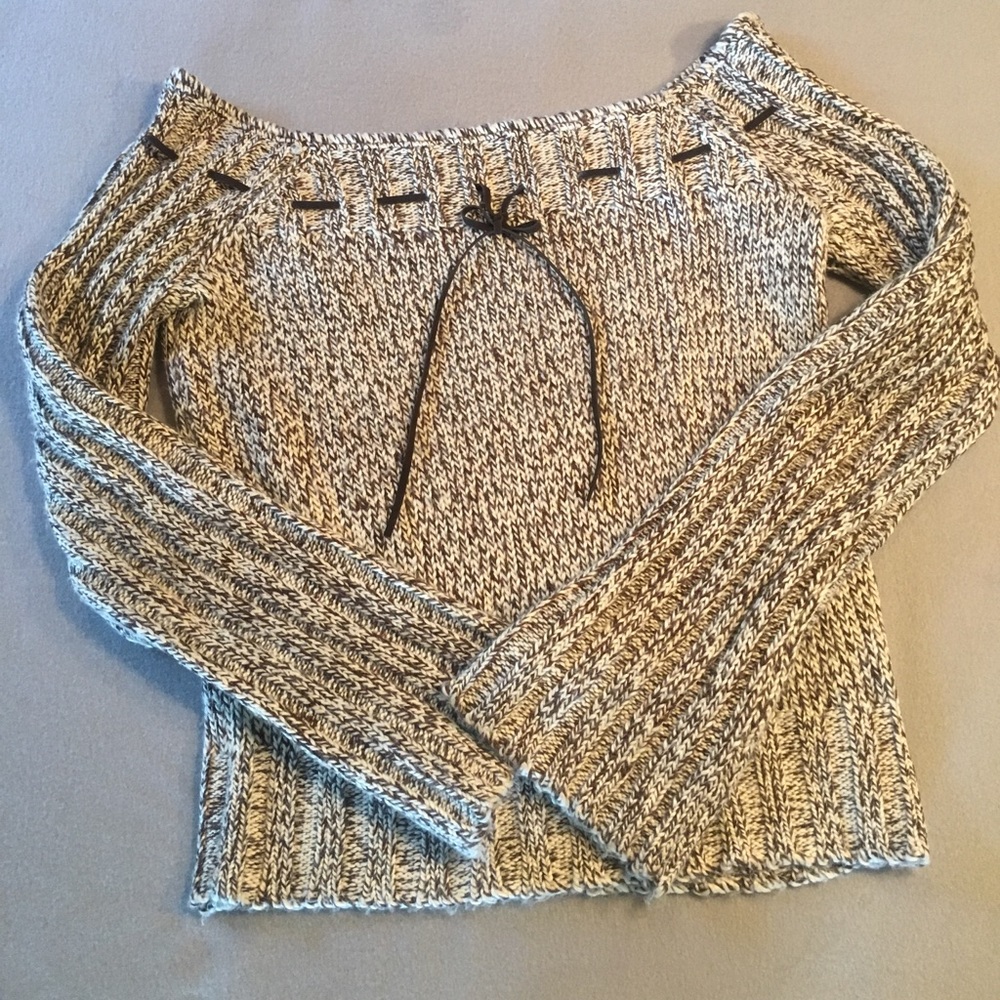 Hand knit sweater
